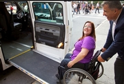 Taxis have to offer people with disabilities service equivalent to that offered to the rest of the population. UberX must comply with these requirements.