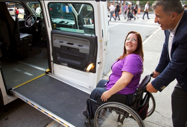Taxis have to offer people with disabilities service equivalent to that offered to the rest of the population. UberX must comply with these requirements.
